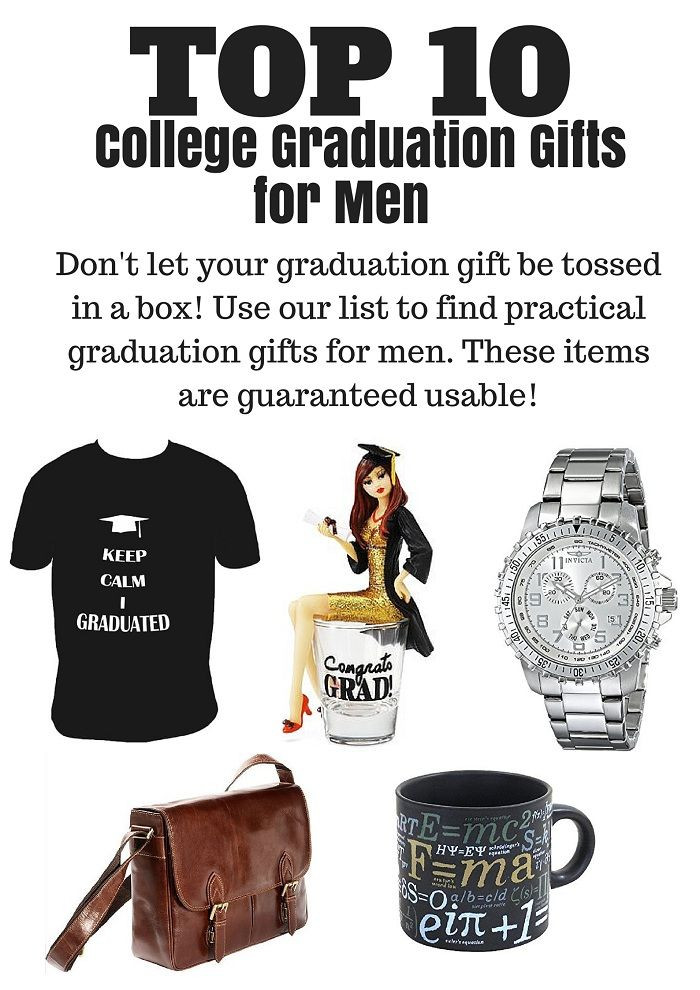 College Graduation Gift Ideas For Him
 Top 10 Practical College Graduation Gifts for Men