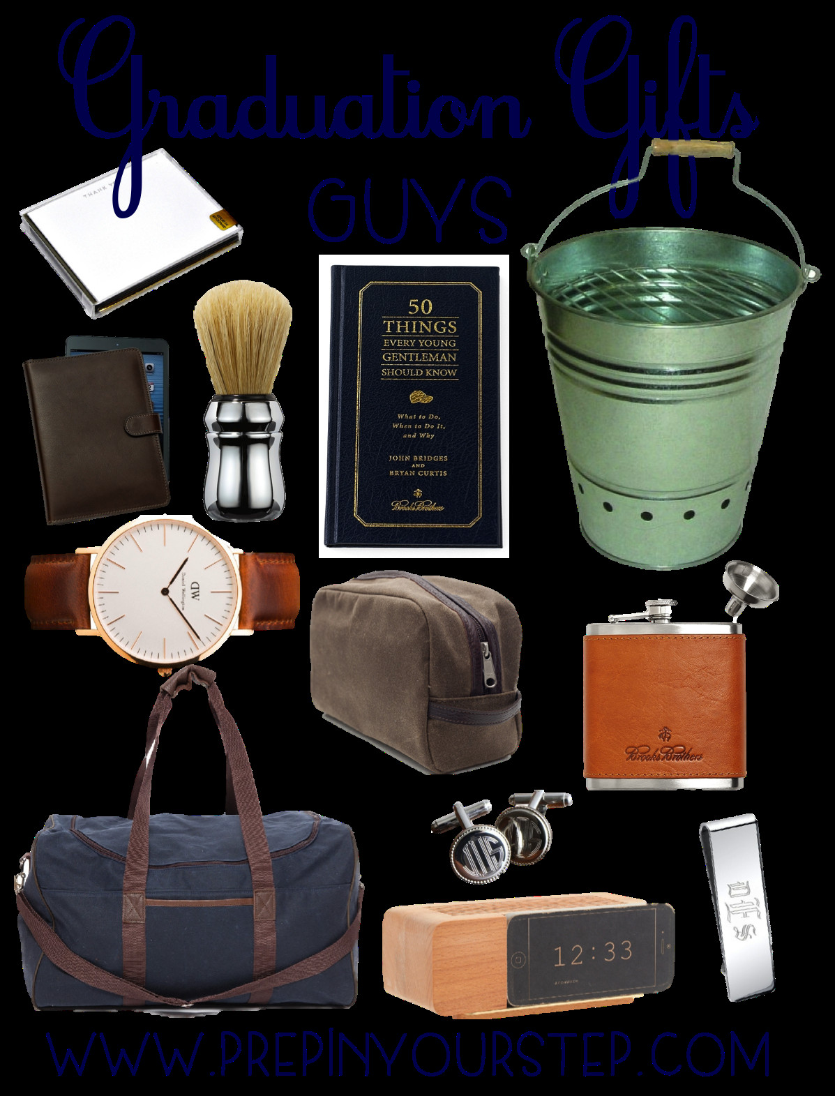 College Graduation Gift Ideas For Him
 Graduation Gift Ideas Guys & Girls The Monogrammed Life