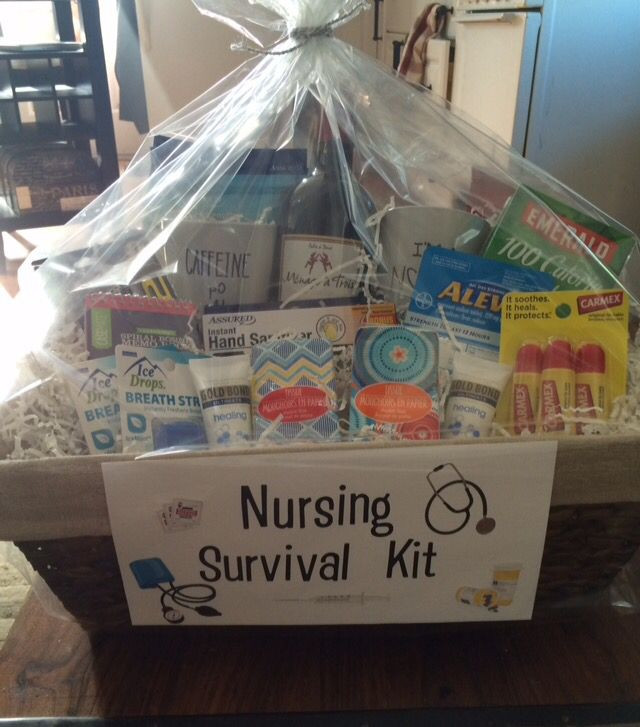 College Graduation Gift Ideas For Nurses
 Nurse graduation t basket Everything a new nurse will