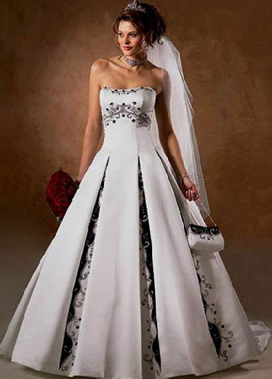 Color Accented Wedding Dresses
 China Ancient A Line Bridal Wedding Dresses Color Accent