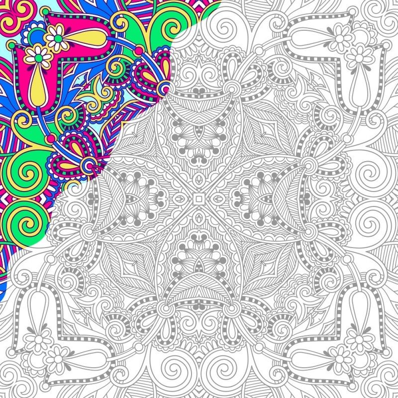 Color By Number Adult Coloring Books
 Coloring Pages Free Color Number Printables For Adults