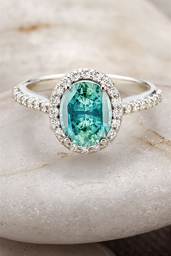 Colored Stone Wedding Rings
 Elegantweddinginvites Blog