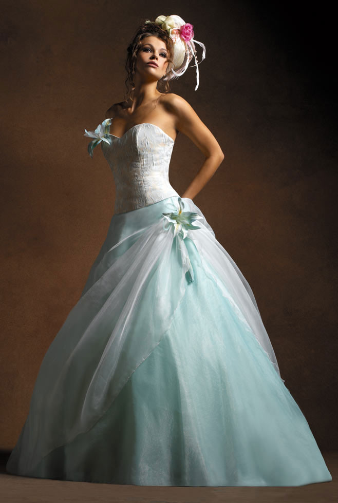 Colorful Wedding Gowns
 2016 Wedding Dresses and Trends Colored wedding dresses