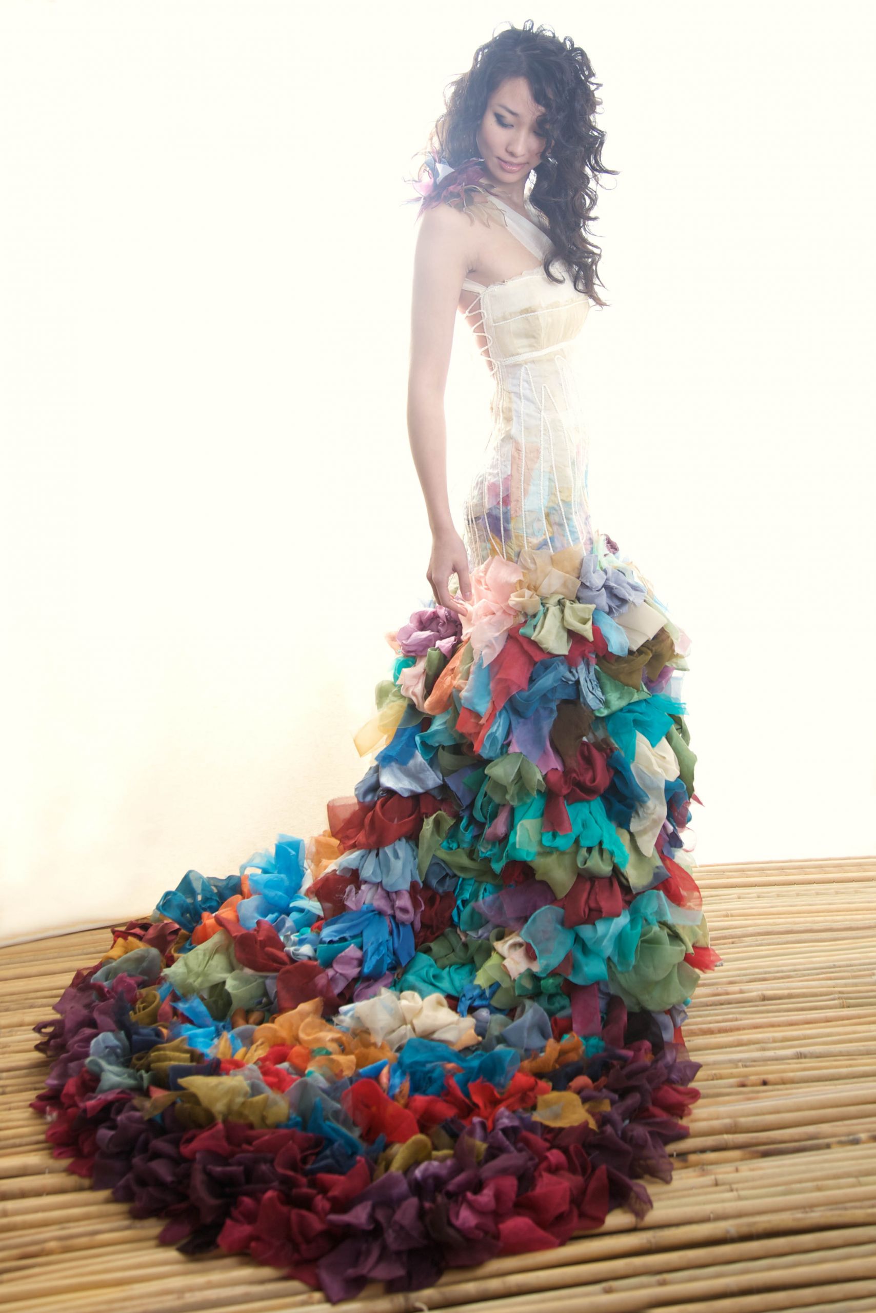 Colorful Wedding Gowns
 Alternative & Colourful Wedding Dresses from Chrissy Wai