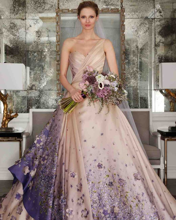 Colorful Wedding Gowns
 85 best Colorful Wedding Dresses images on Pinterest