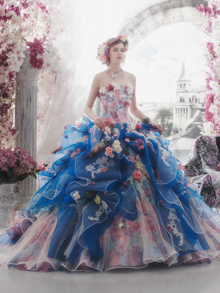 Colorful Wedding Gowns
 2230 best Colorful Wedding Dresses images on Pinterest