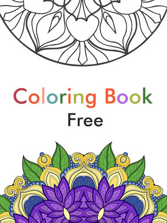 Coloring Book App For Adults Android
 App Shopper Adult Color Therapy Pages Flower Coloring