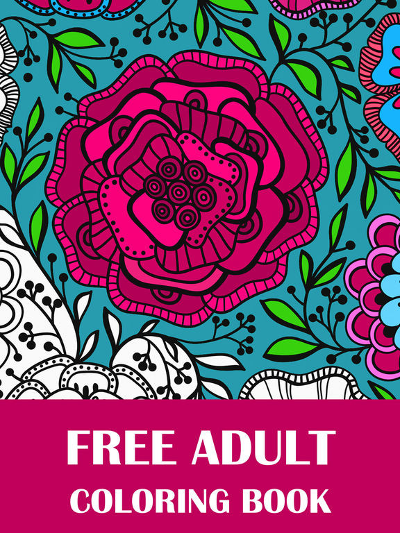 Coloring Book Apps For Adults
 App Shopper Coloring Book for Adults Free Adult Coloring