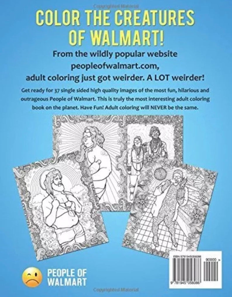 Coloring Book For Adults Walmart
 People Walmart Adult Coloring Book for men & women of