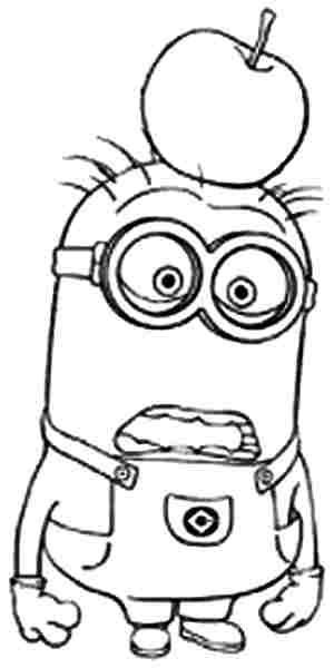 Coloring Book For Boys
 Anime Movie Despicable Me Minion Coloring Sheets Free For