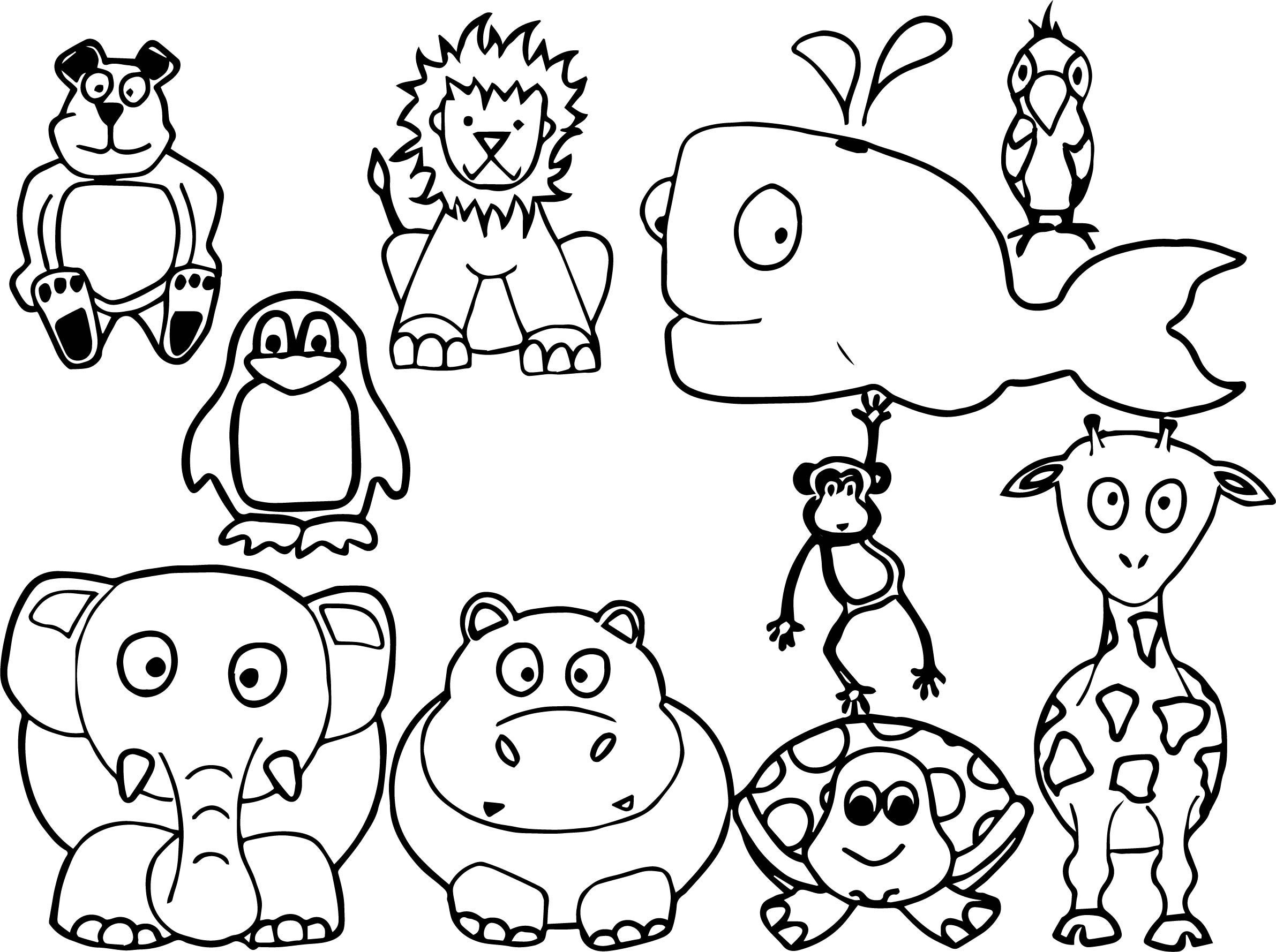 Coloring Book For Kids Animals
 Animal Coloring Pages Best Coloring Pages For Kids