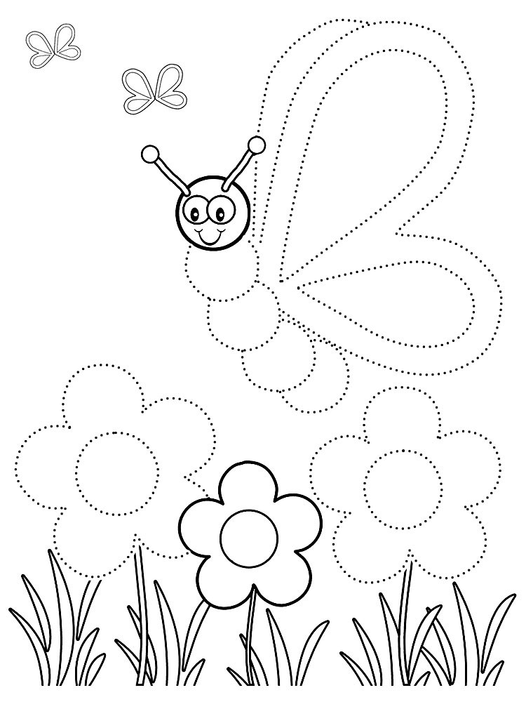 Coloring Book For Toddler
 Butterfly coloring pages for kids