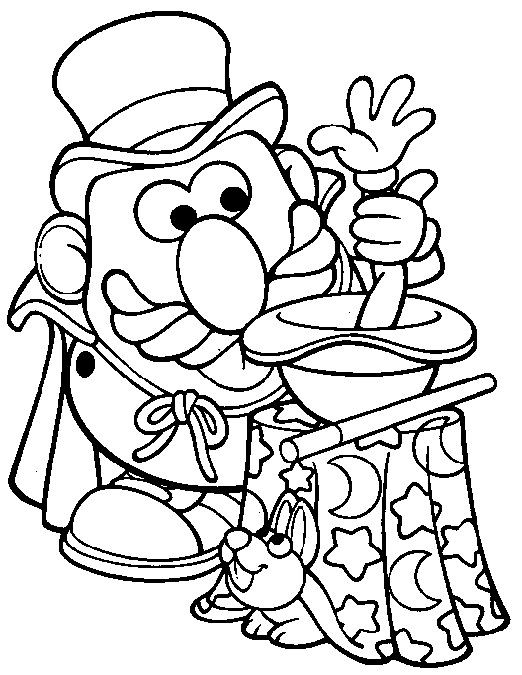 Coloring Book For Toddlers
 Magician Coloring Pages Sheet to Print