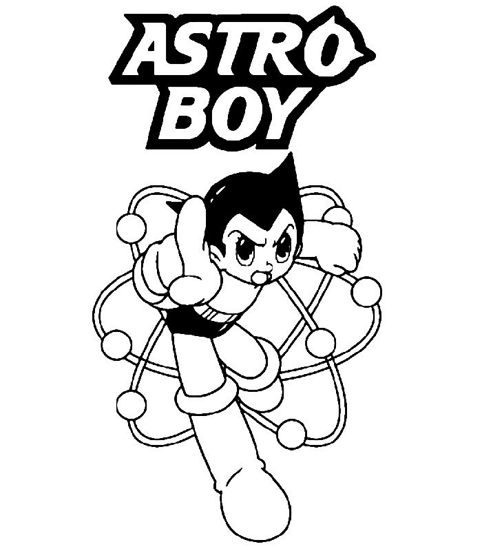 Coloring Book Pages For Boys
 Astro Boy Coloring Pages