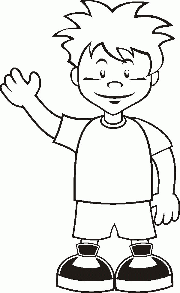 Coloring Book Pages For Boys
 Little Boy And Girl Coloring Pages Coloring Home