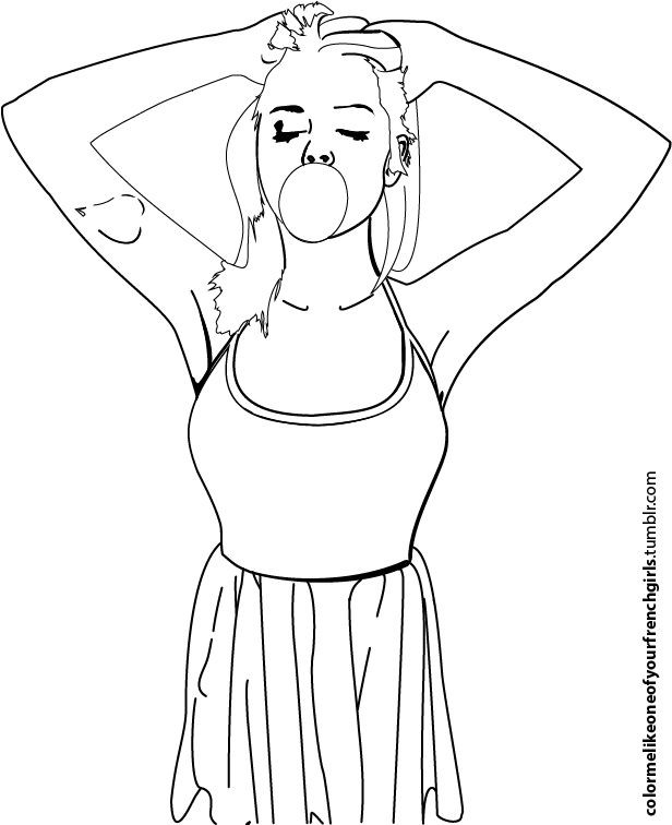 Coloring Book Pages For Teenage Girls
 Black Toddlers Swag
