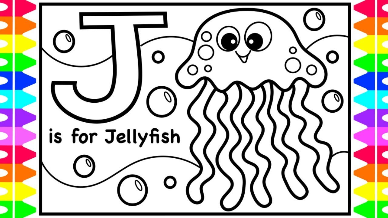 Coloring Book Pages For Toddlers
 ABC Alphabet Coloring Pages for Kids