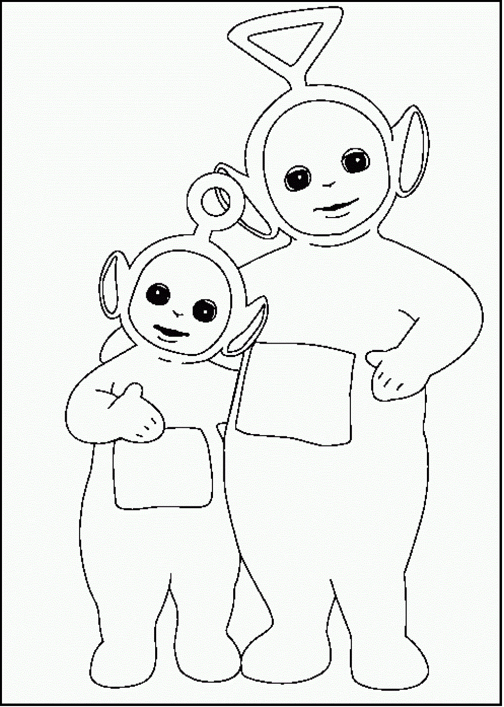Coloring Book Pages For Toddlers
 Pin on Teletubbies
