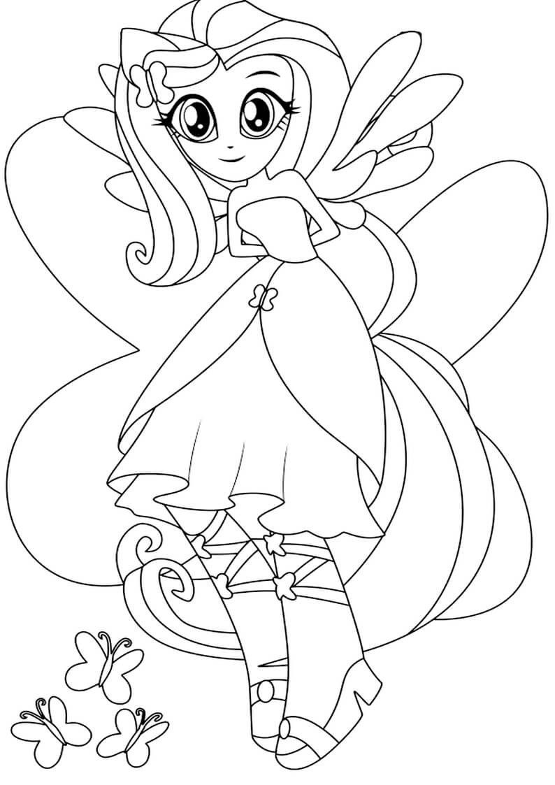 Coloring Book Pages Girls
 My Little Pony Equestria Girls Coloring Pages