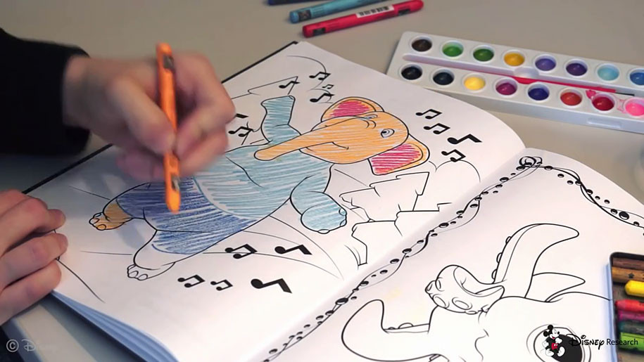 Coloring Book Toddler
 Disney travaille sur des Livres 3D à colorier 1