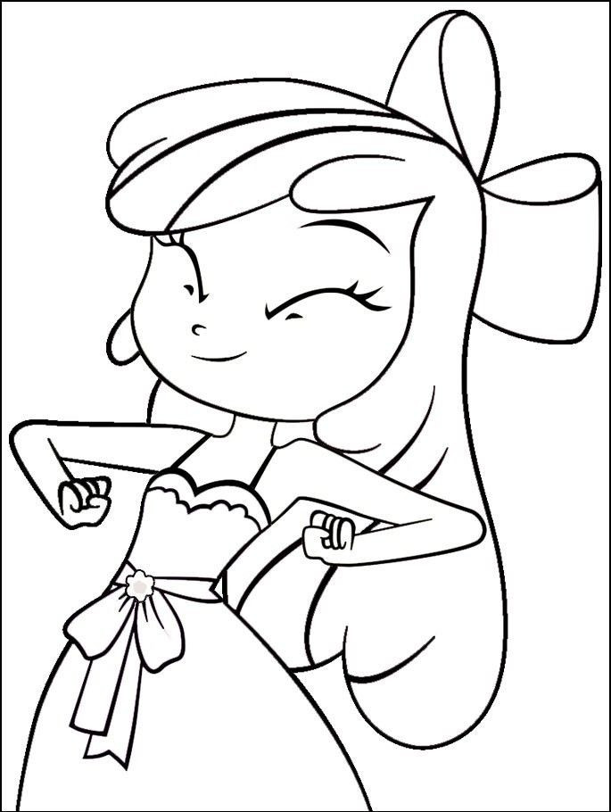 Coloring Books For Little Girls
 My Little Pony Equestria Girls Coloring Pages Coloring Home