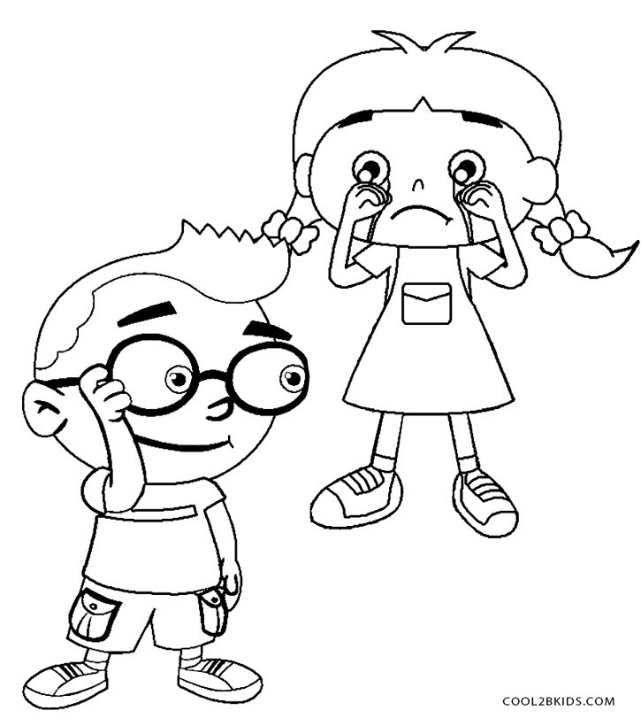 Coloring Books For Little Kids
 Printable Little Einsteins Coloring Pages For Kids