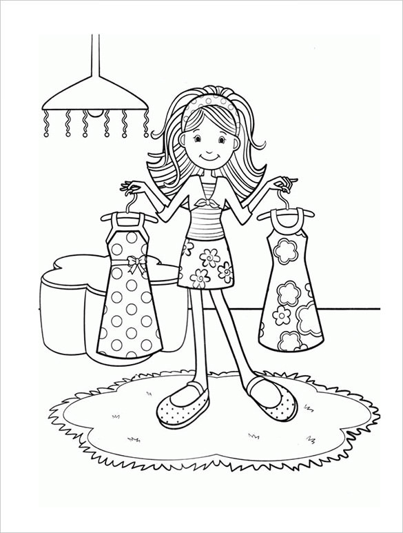 Coloring Books For Teenage Girls
 20 Teenagers Coloring Pages PDF PNG