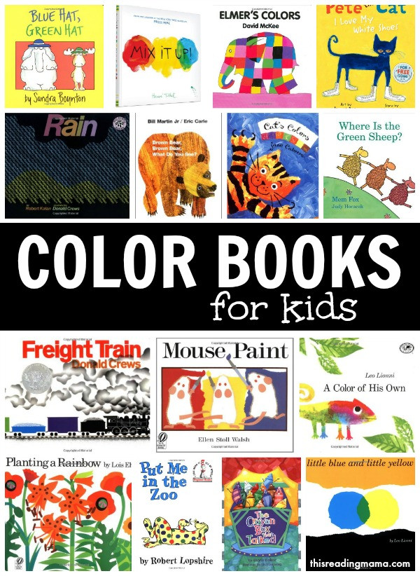 Coloring Books For Toddler
 Color Books for Kids Learning About Colors