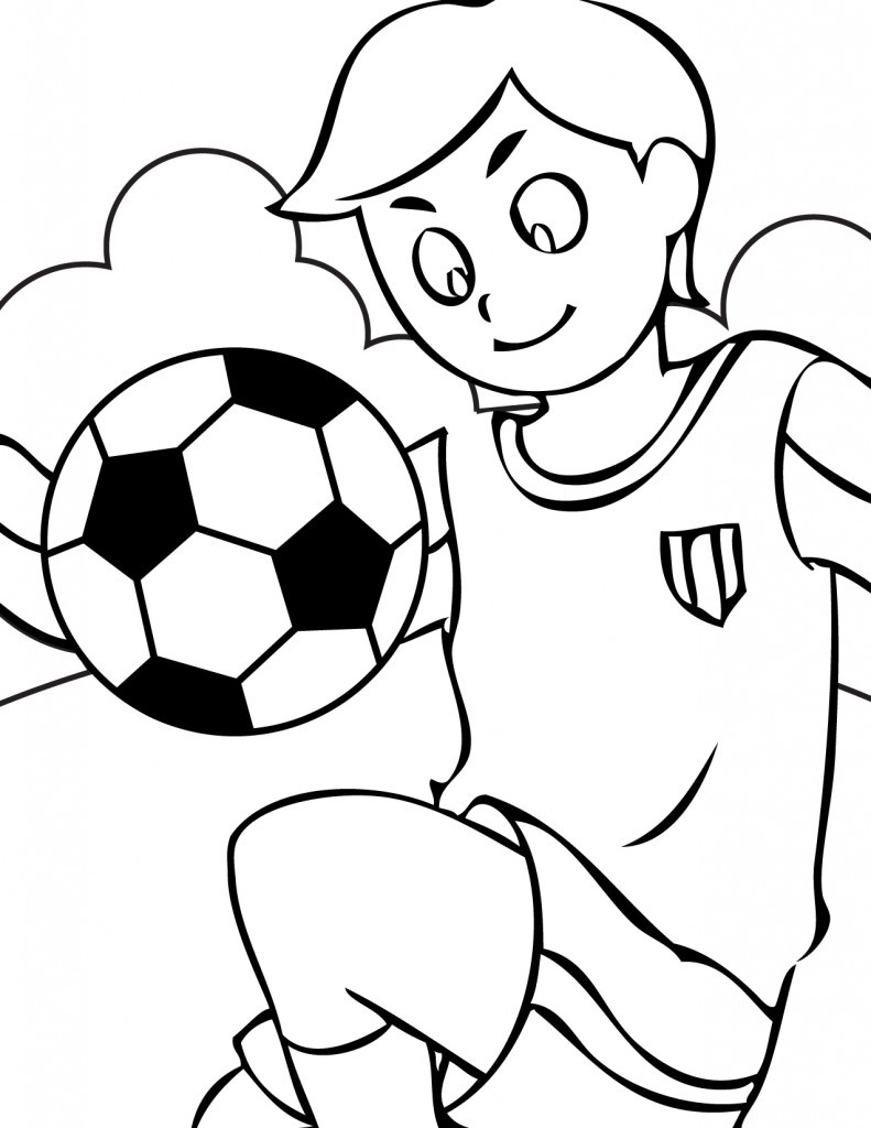 Coloring For Kids
 Free Printable Sports Coloring Pages For Kids