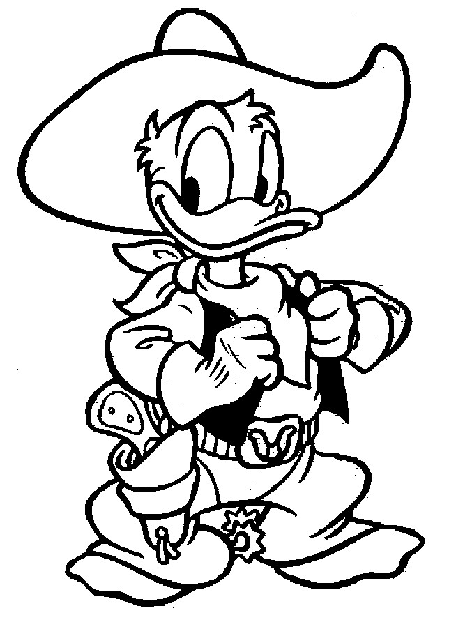 Coloring For Kids
 Free Printable Donald Duck Coloring Pages For Kids