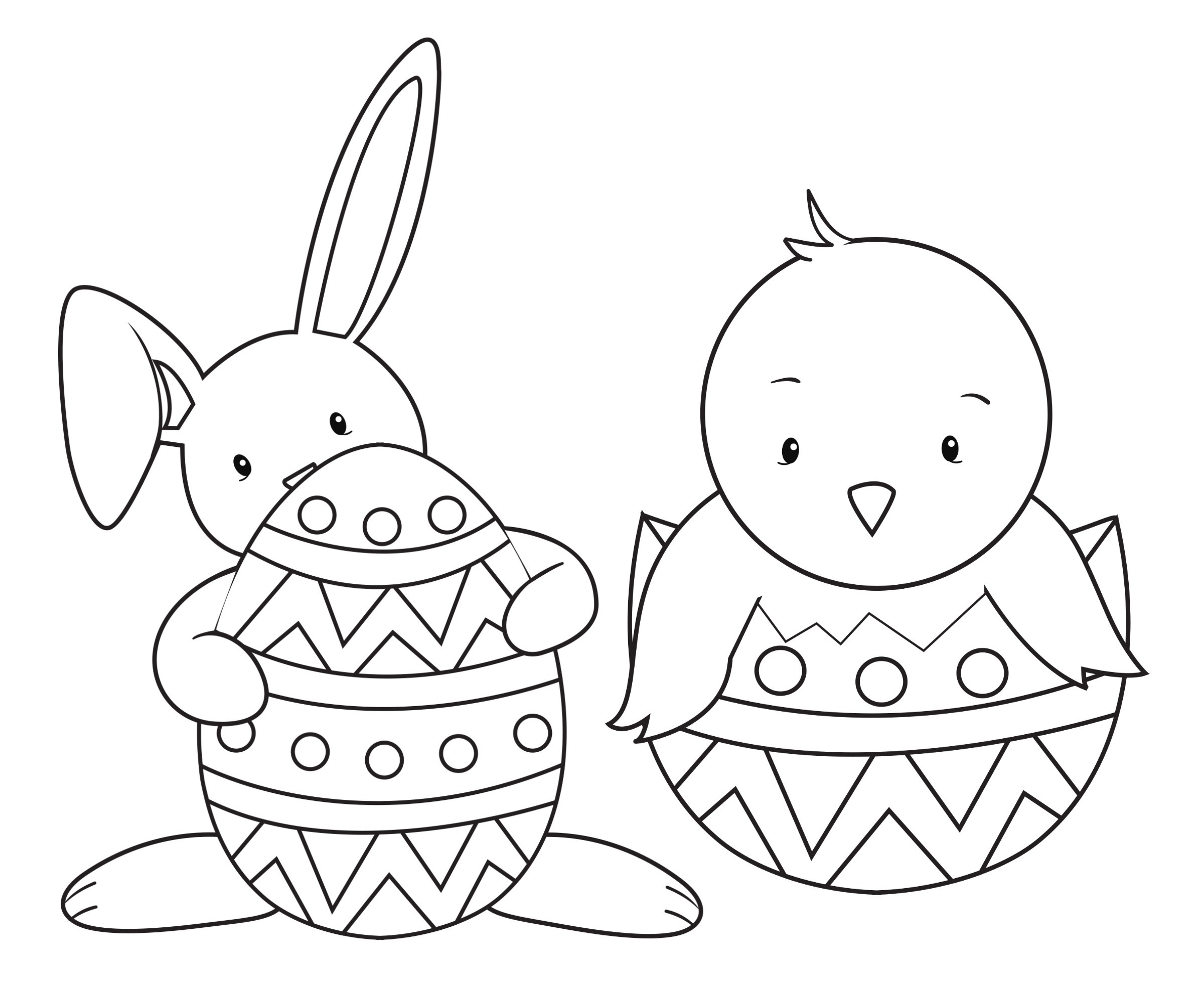 Coloring Pages Easter Printable
 Easter Coloring Pages for Kids Crazy Little Projects