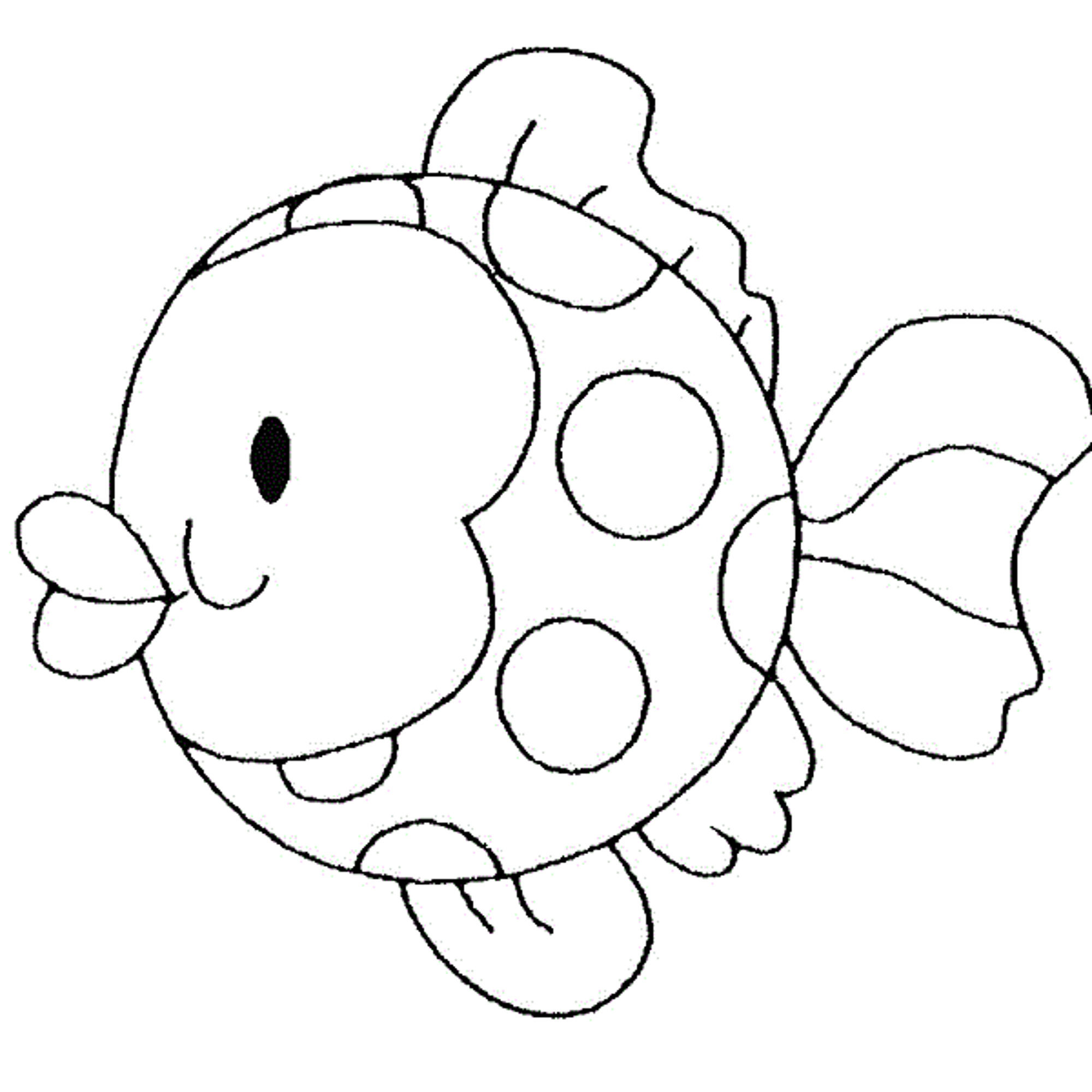 Coloring Pages Fish For Kids
 Print & Download Cute and Educative Fish Coloring Pages