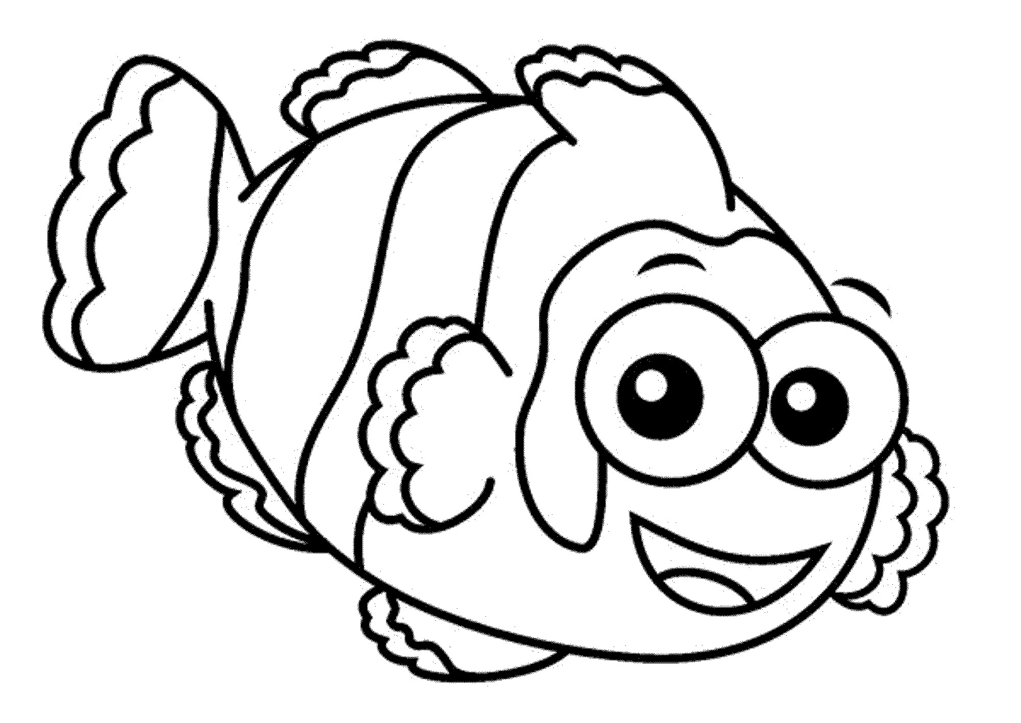 Coloring Pages Fish For Kids
 Print & Download Cute and Educative Fish Coloring Pages