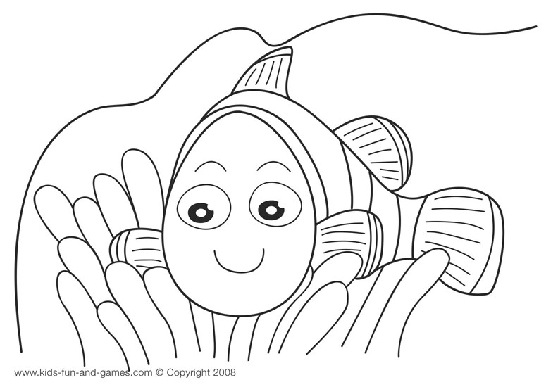 Coloring Pages Fish For Kids
 Coloring Pages for Kids Fish Coloring Pages for Kids