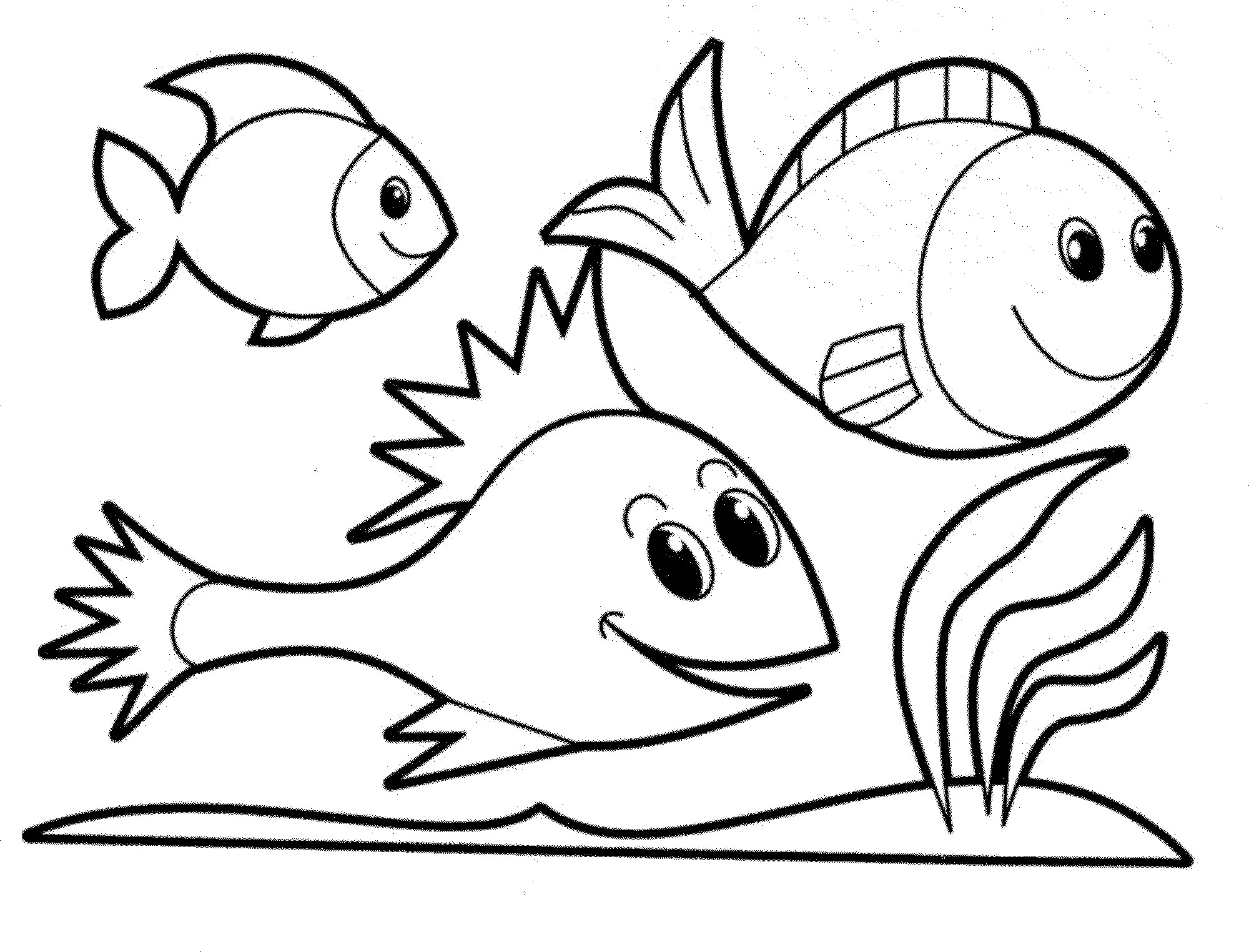 Coloring Pages Fish For Kids
 Coloring Pages For Kids Boys