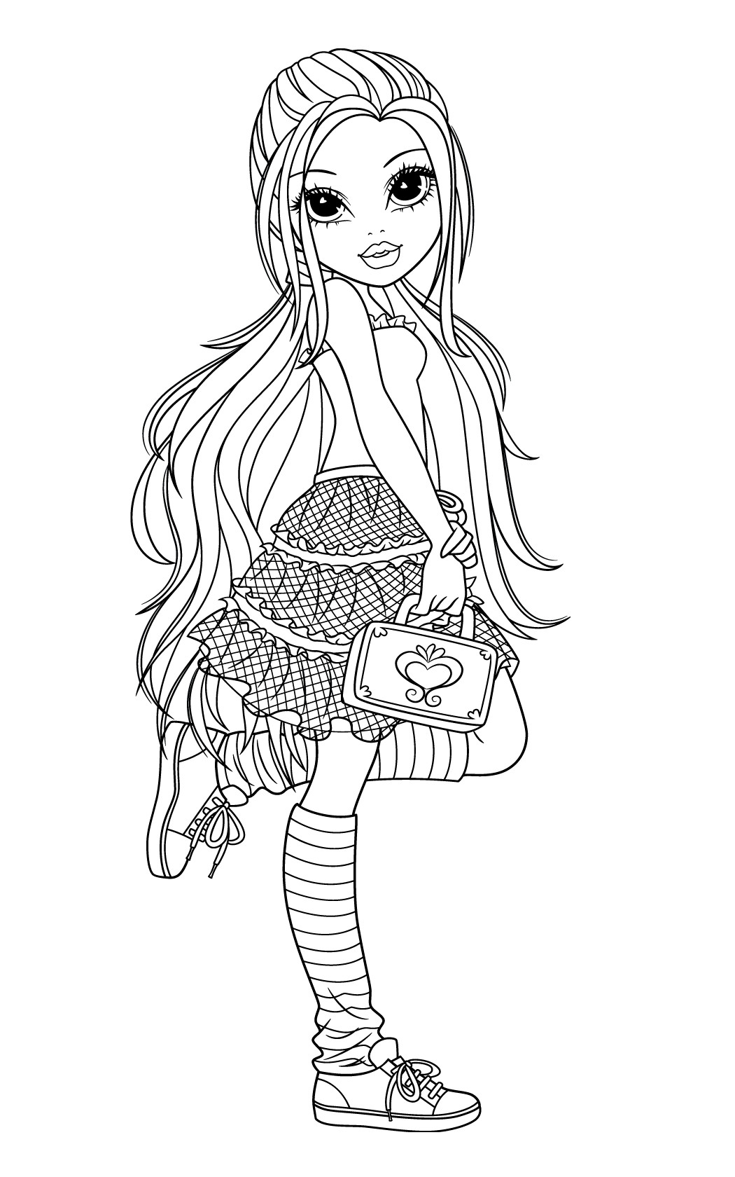 Coloring Pages For Adult Girls
 moxie girlz coloring pages