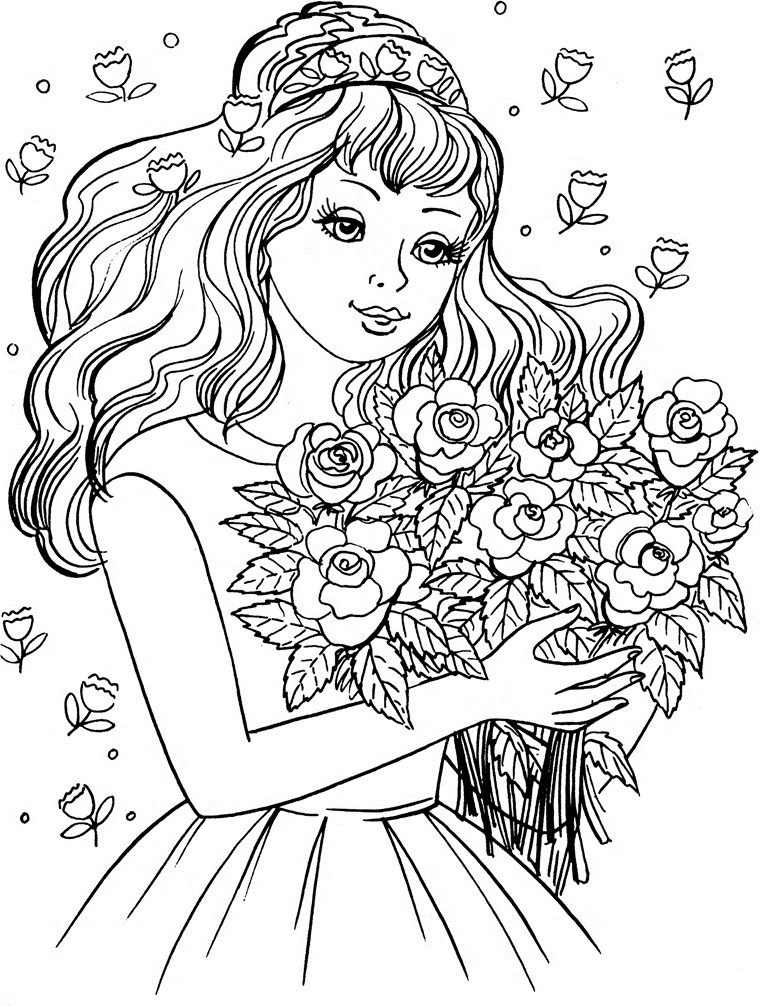 Coloring Pages For Adult Girls
 Print activities has printable worksheets for kids and