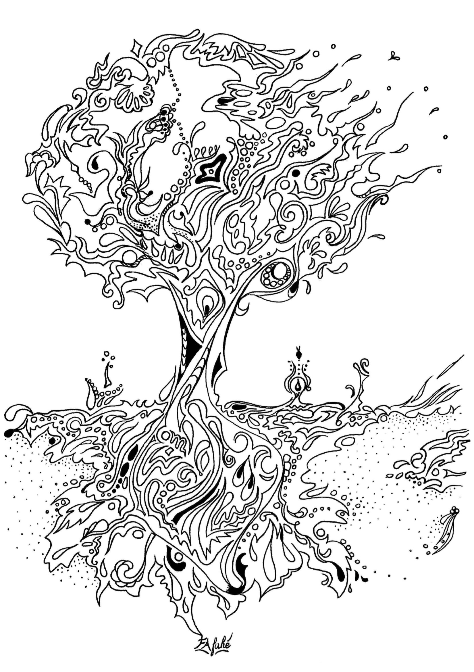 Coloring Pages For Adults Printable Free
 FREE Coloring Pages – Adult Coloring Worldwide