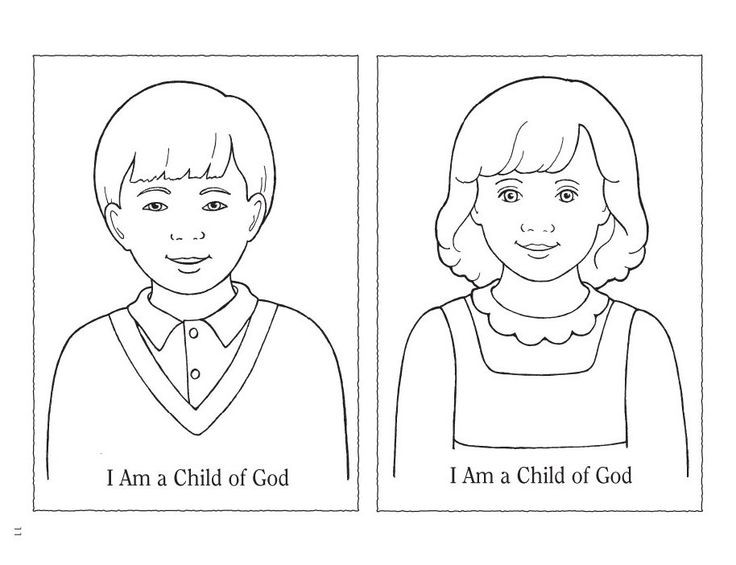 Coloring Pages For Boys And Girls
 boy and girls template