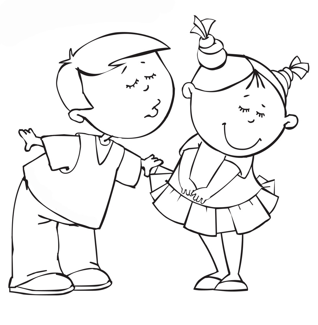 Coloring Pages For Boys And Girls
 Girl and boy coloring pages to and print for free