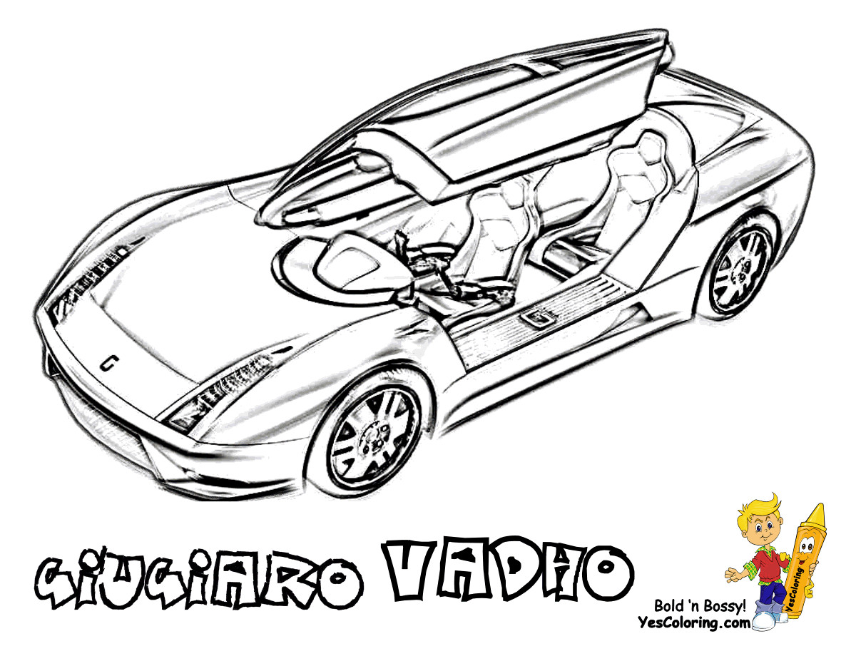 Coloring Pages For Boys Cars
 Cars To Color Cars 2016