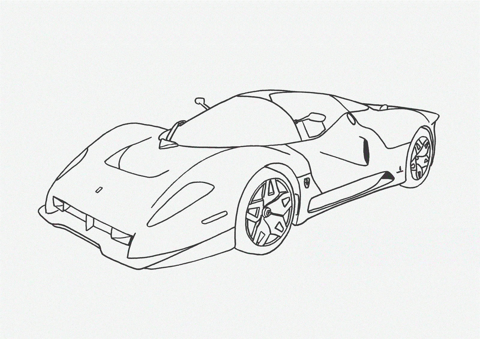 Coloring Pages For Boys Cars
 Car Coloring Pages Free Download