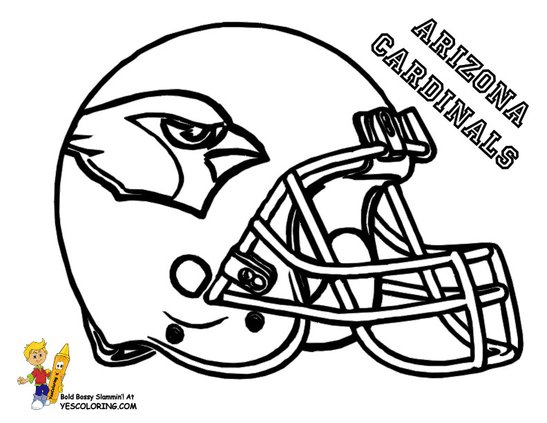 Coloring Pages For Boys Football Teams
 Pro Football Helmet Coloring Page NFL Football
