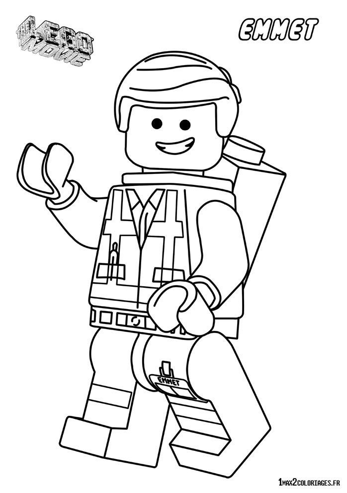 Coloring Pages For Boys Lego
 coloriage bonhomme lego Matilde 9