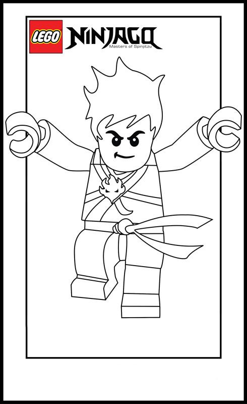 Coloring Pages For Boys Lego Ninjago
 Lego Ninja Go Coloring Pages 5
