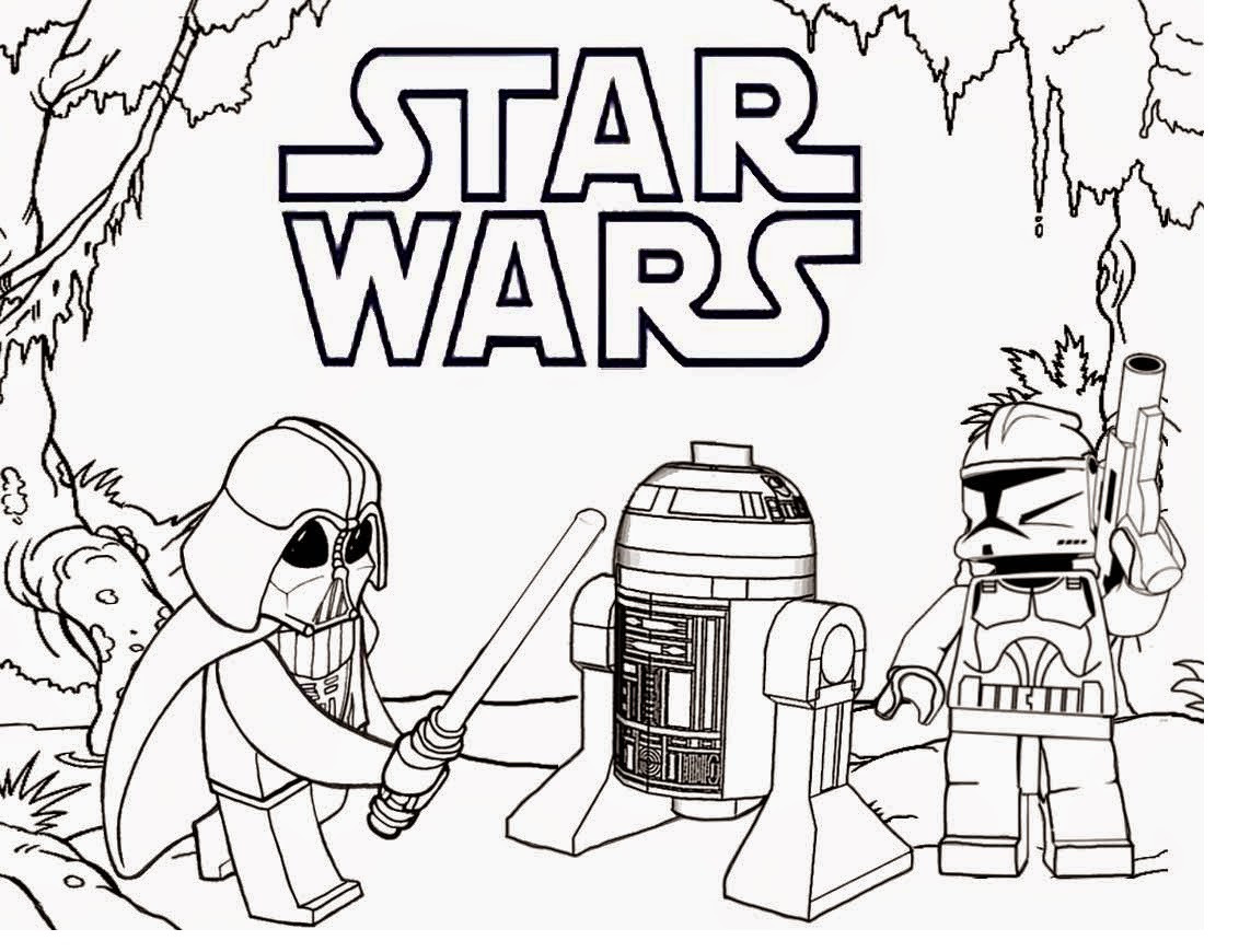 Coloring Pages For Boys Lego
 star wars lego coloring pages