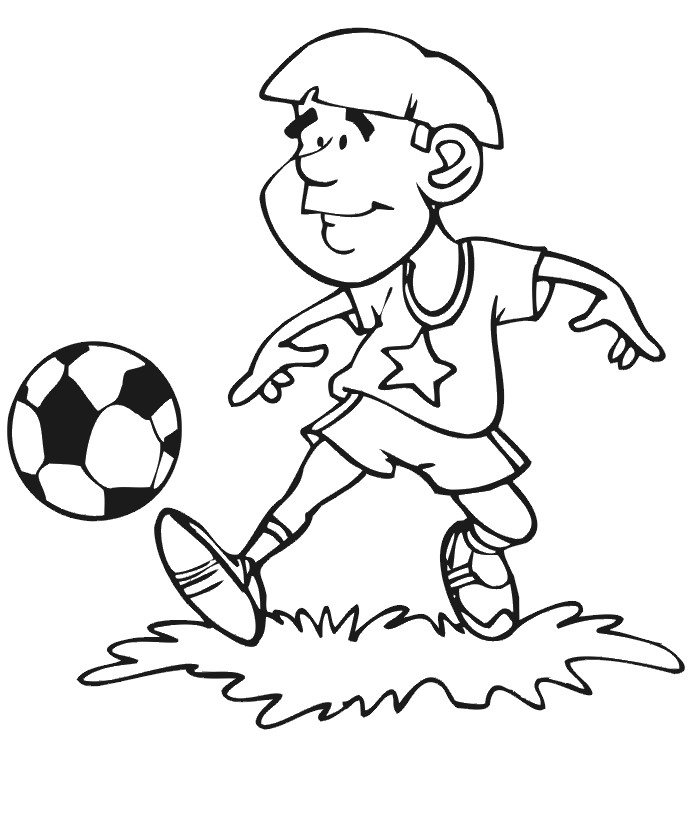 Coloring Pages For Boys Sports
 Kids Sports Printables