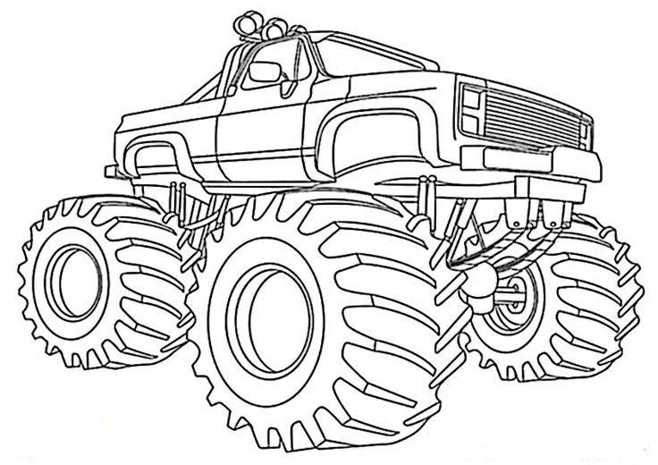 Coloring Pages For Boys Trucks
 43 best iColor "Little Bigger Boys Colorbook" images on
