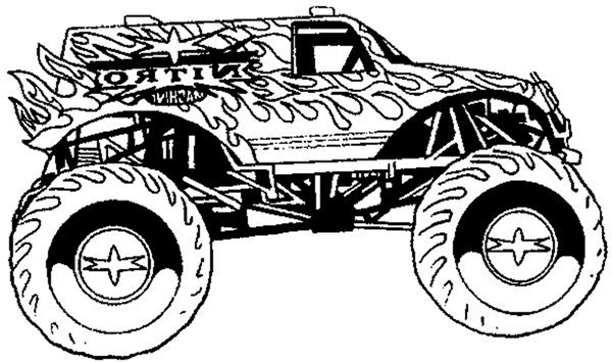 Coloring Pages For Boys Trucks
 cool coloring pages for boys monster truck