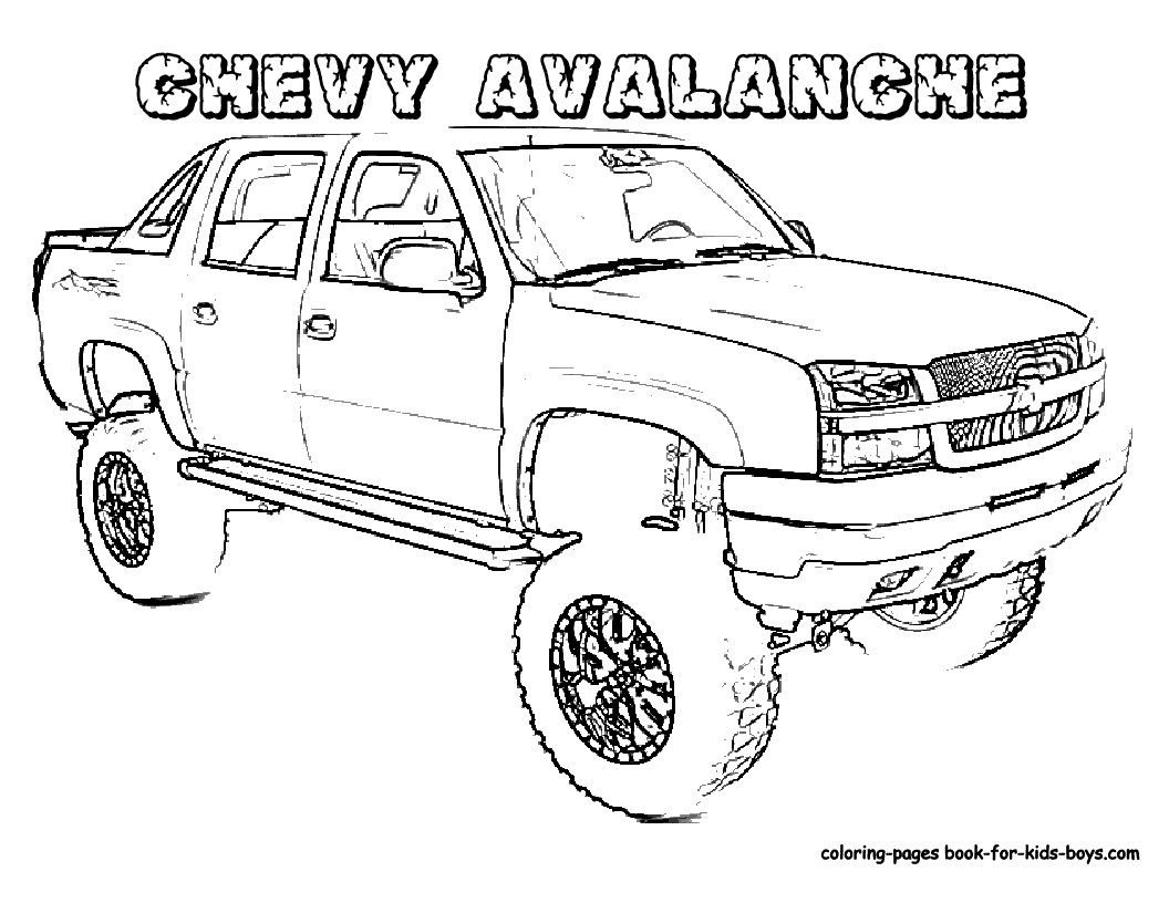 Coloring Pages For Boys Trucks
 truck coloring pages for boys